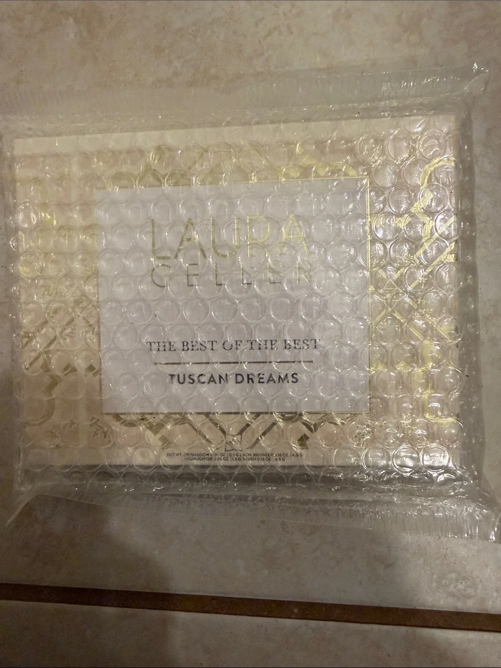Laura Geller the best of the best Tuscan dream pallet. Brand new.